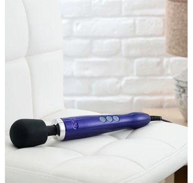 Masażer - Doxy Die Cast Wand Massager Purple